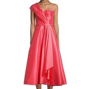 Theia Midi Cocktail Dress